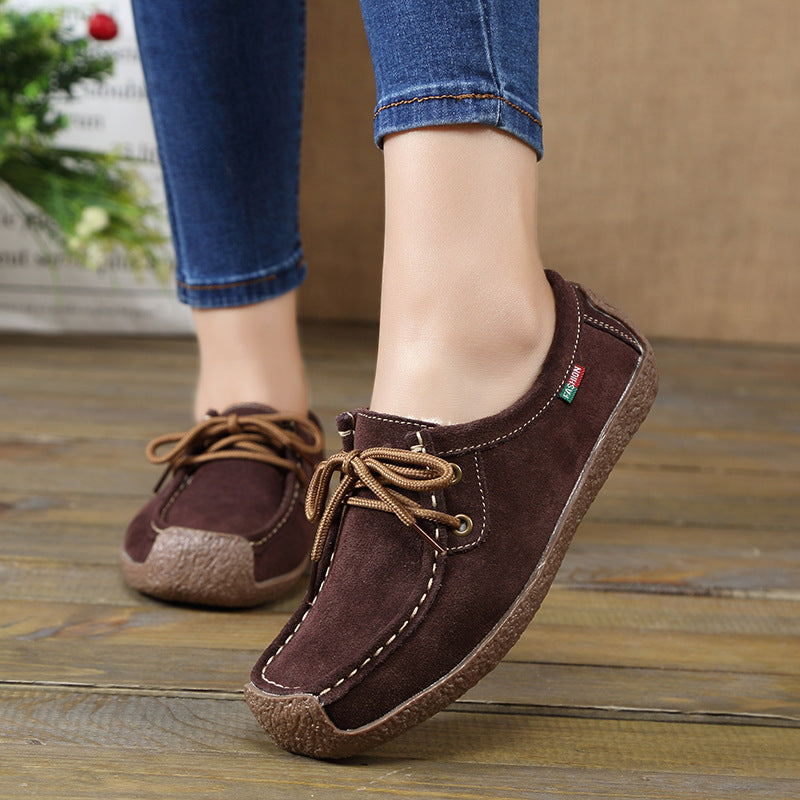 Chaussures décontractées pour maman, chaussures plates pour femmes enceintes.