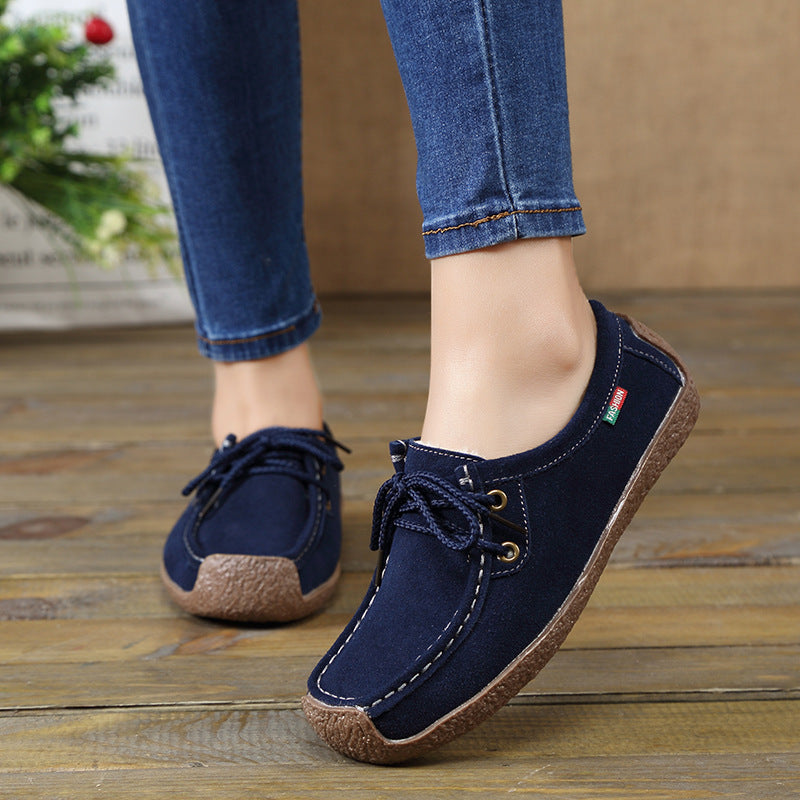 Chaussures décontractées pour maman, chaussures plates pour femmes enceintes.