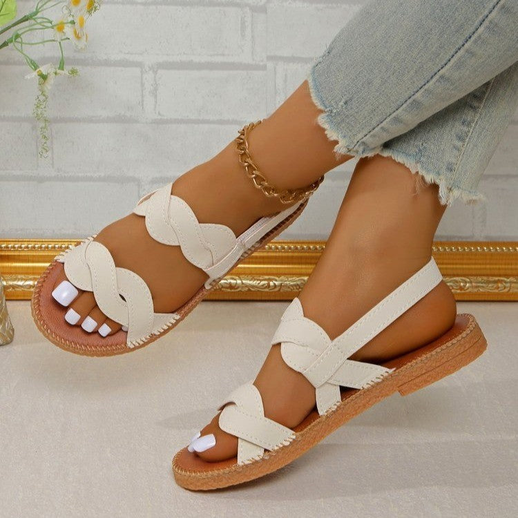 Sandales Plates d'Été pour Femme – Tendance et Confort