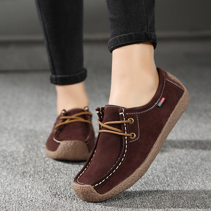 Chaussures décontractées pour maman, chaussures plates pour femmes enceintes.