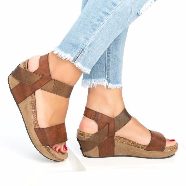 Sandales Casual Grande Taille ajourées