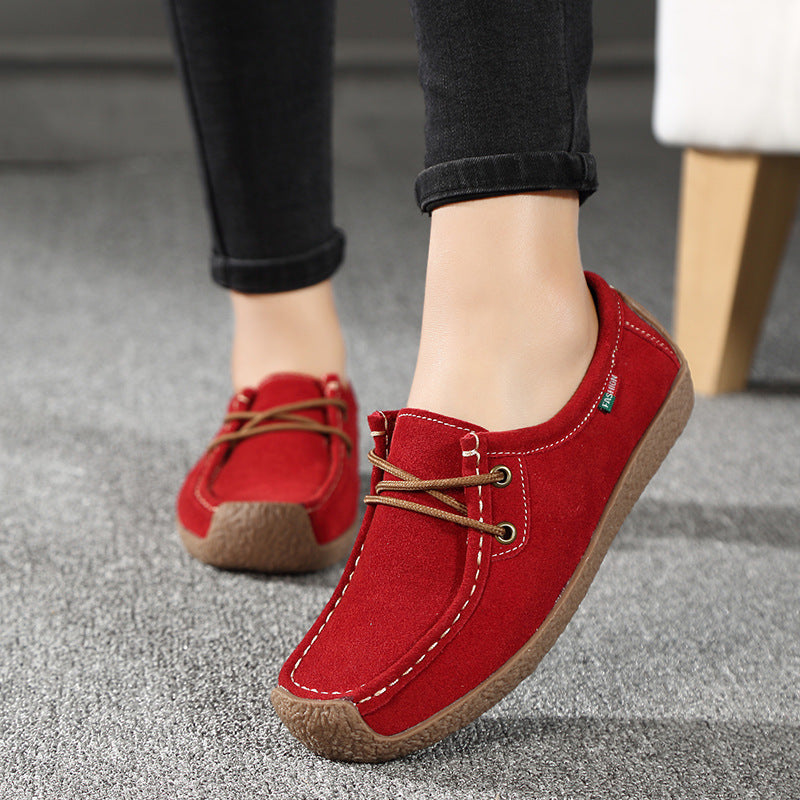 Chaussures décontractées pour maman, chaussures plates pour femmes enceintes.