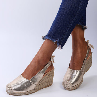 Sandales Femme Chic – Motif Serpent Élégant