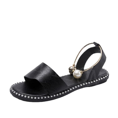 Sandales Élégantes à Perles – Chic et Confort au Quotidien