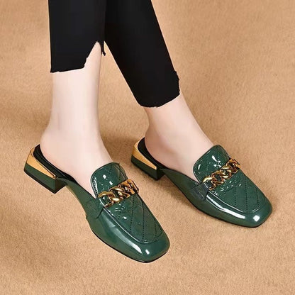 Mules Femme à Talon Moyen – Élégantes et Confortables pour le Printemps-Été