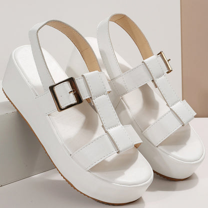 Sandales Plage Tendance à Plateforme pour Femmes