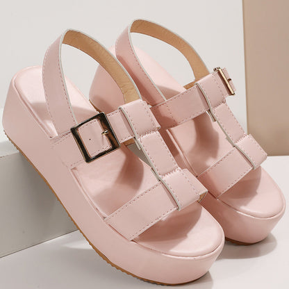Sandales Plage Tendance à Plateforme pour Femmes